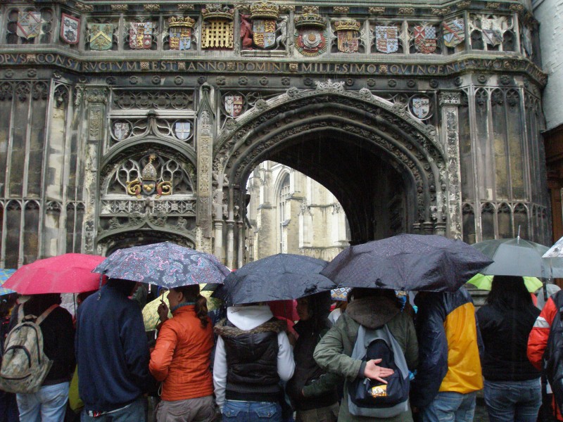 Rainy day in Canterbury :)